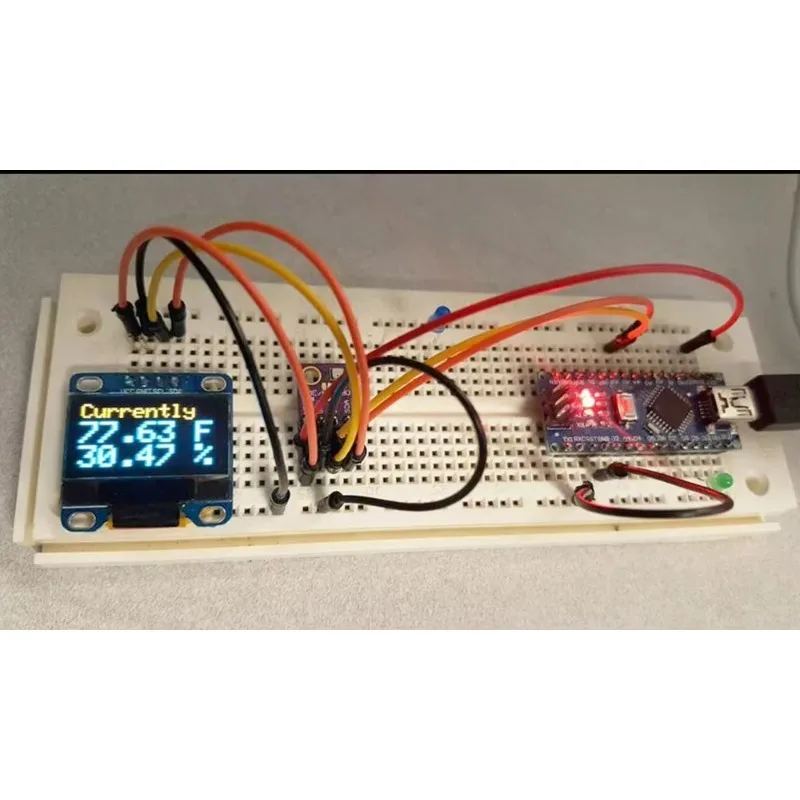 BME280 Digital Sensor Temperature Humidity Barometric Pressure Sensor Module I2C SPI 1.8-5V Microcontroller Electronics Parts