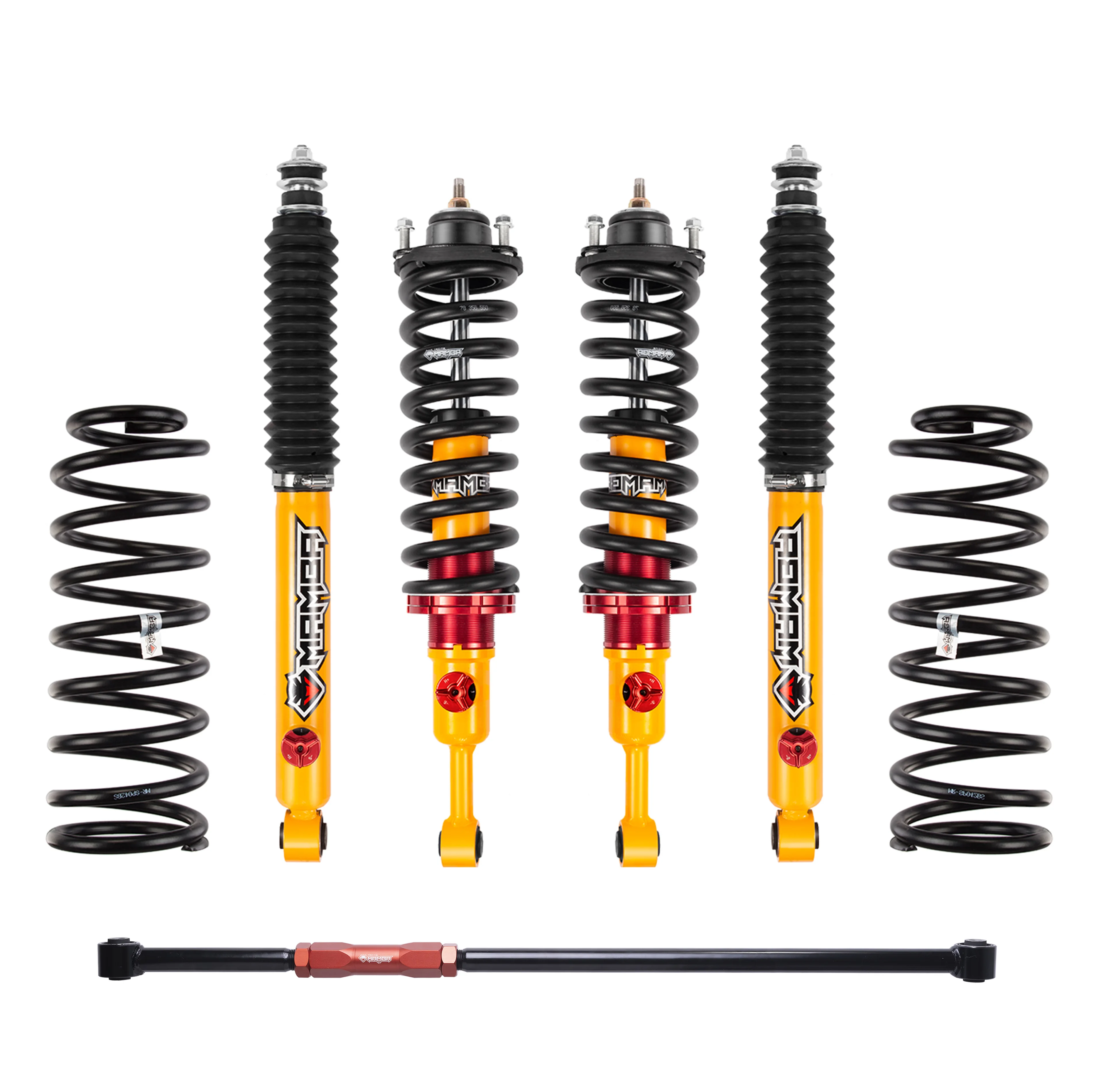 Mamba OEM 4x4 Off Road Accessories Foam Cell Shock Absorber 8 Stages 2 inch Suspension Lift Shock For Great Wall Tank300 Tank500