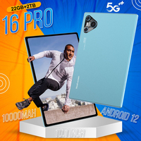 2025 Pad 16 Pro Tablet 10 inch Android 22GB+2TB 5G Dual SIM Snapdragon 870 Tablet PC WIFI 10000mAh Tablets For Children Kids Tab