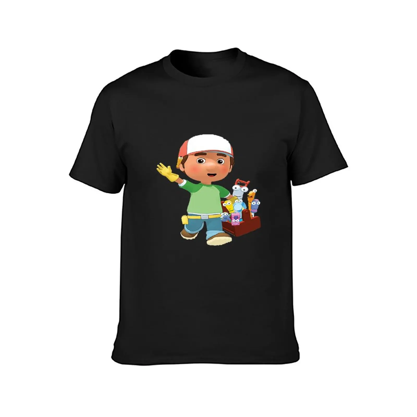 Handy Manny T-Shirt Aesthetic clothing boys animal print summer tops new edition men workout shirt