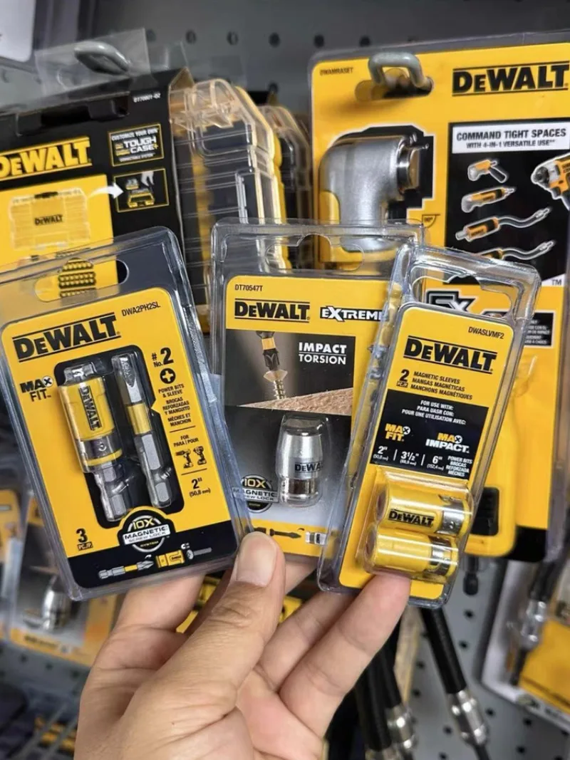 Imagem -06 - Dewalt-magnetic Screwlock Sleeve para Torção de Impacto Dt70547t Dt70547t Dt70547t-qz Acessórios para Ferramentas Elétricas Bits Titulares