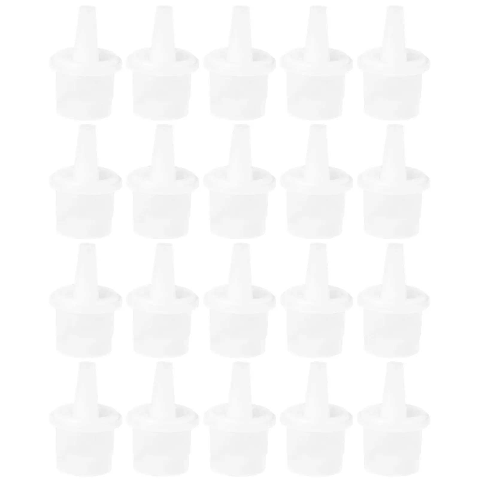 20 pcs extension Halloween Christmas New Year extension Glue Nozzle Eyelash Glue Replacement Cap Head