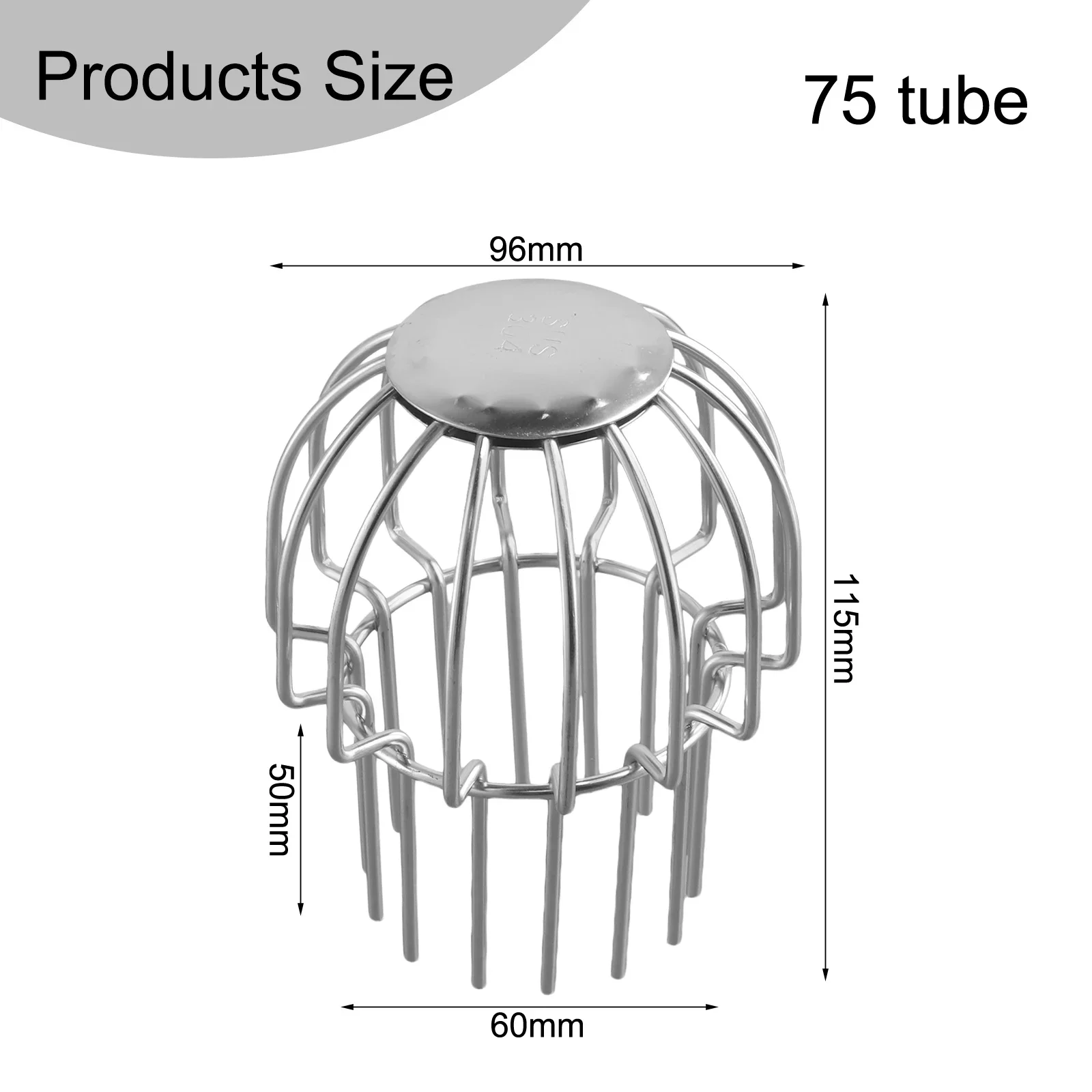 Line Hollow Design Mesh Cover protezione per foglie di grondaia in acciaio inossidabile in acciaio inossidabile nessuna ossidazione prevenzione rapida degli intasamenti di drenaggio