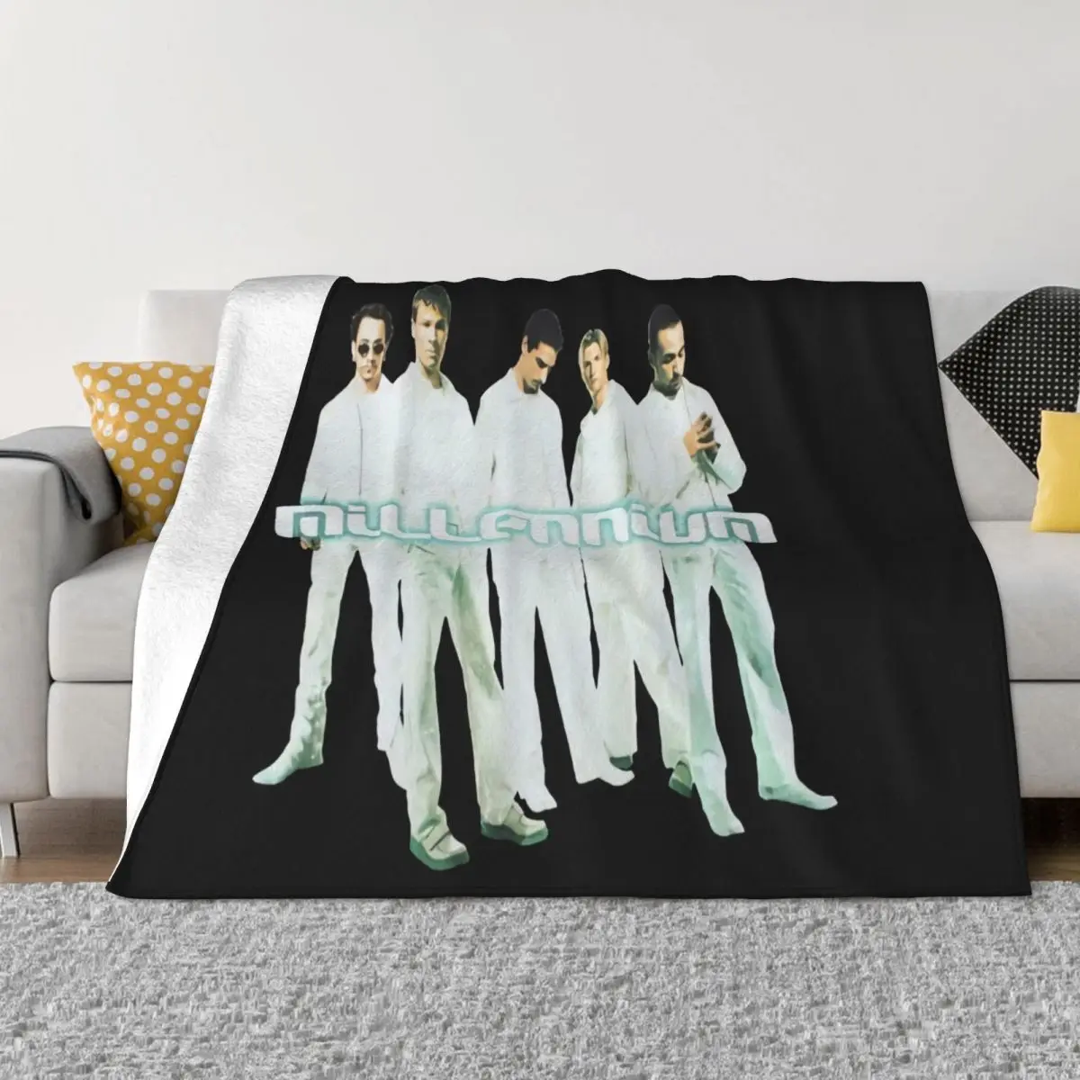 Backstreet Boys Cut Out Hot Sell Casual Womens Natural More Colors Promotion Funny Casual Adult Design Throw Blanket