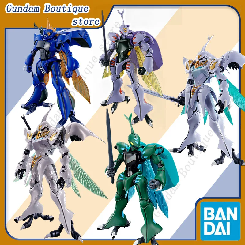 Bandai Genuine HG 1/72 Aura Battler SIRBINE TOKAMAK DUNBINE VIRUNVEE Anime Action Figure Assembly Model Toys Gift Children Boys