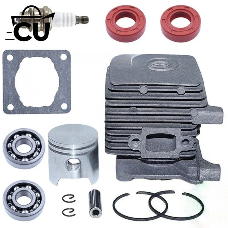 For FS55 FS45 BR45 HL45 HS45 HS55 Cylinder Assembly, Cylinder Block, Piston, Oil Seal Bearings 34mm