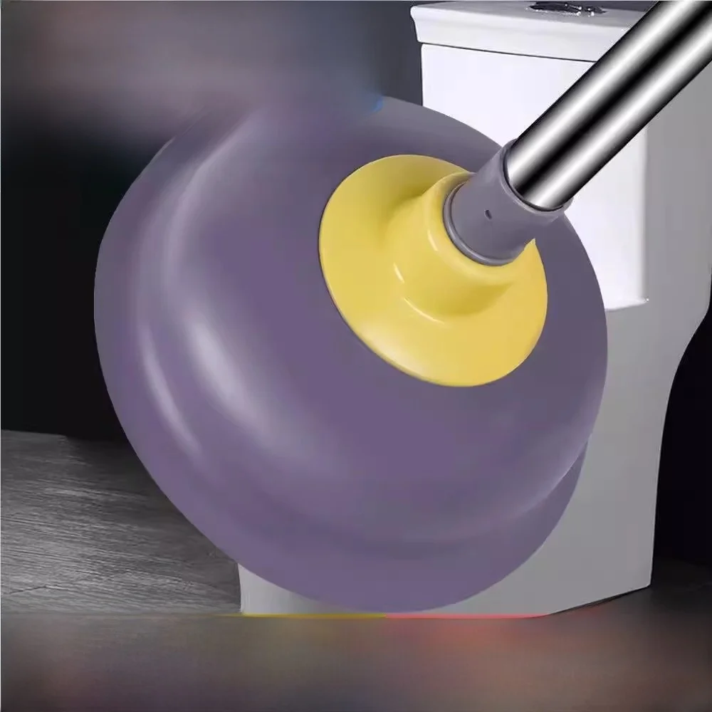 

Винтажный плунжер для унитаза, крышка для инструмента для распутывания канализации с высокой степенью, бытовые инструменты для чистки батонов, туалет Ditch Pit