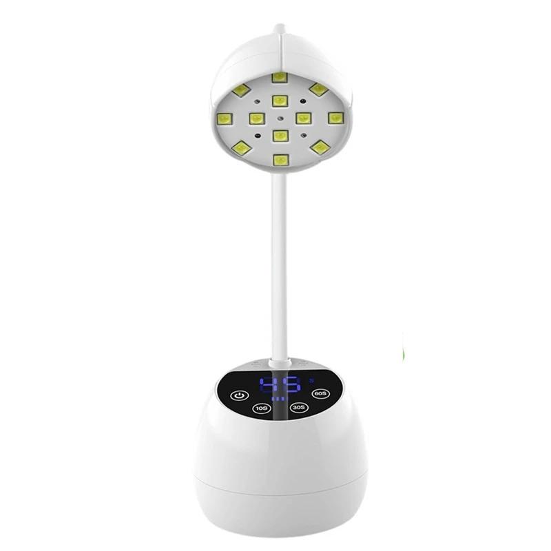 

ABYN-UV LED Nail Lamp Cordless 36W Mini UV Light For Gel X Nails Tips Rechargeable Nail Dryers With Smart Sensor & 4 Timer