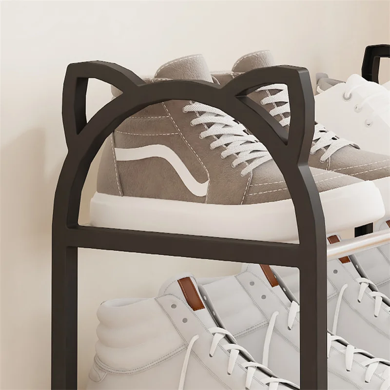 4 Layers Household Storage Rack Simple Shoe Cabinet Shoe Storage Rack Multifunctional Home Entrance Shoe Rack