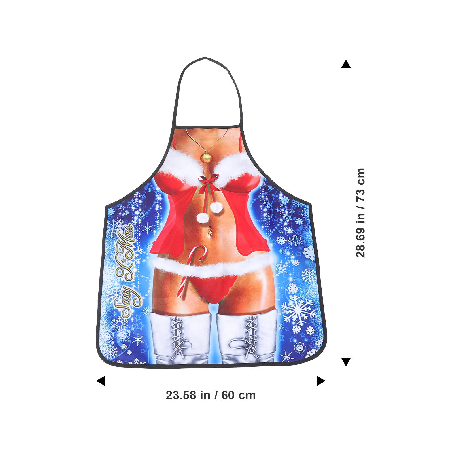 

Christmas Apron Funny Anti-Oil Grease-Proof Apron For Bbq Hot Pot Kitchen Cooking Reusable Water-Resistant Restaurant