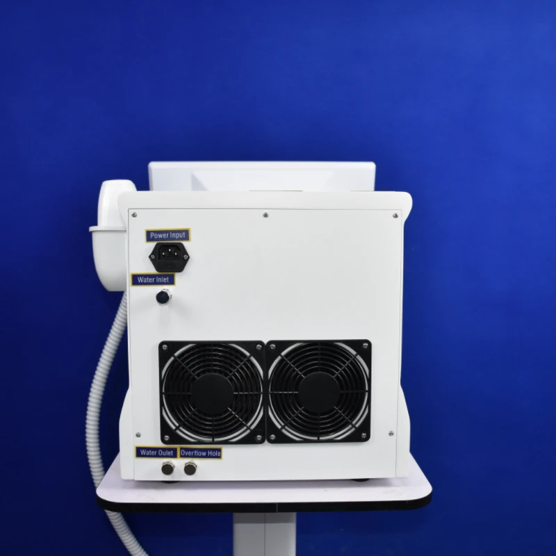 Pro 2000W 808nm Diode  Hair Removal 4 Wave Germany Bar Water Air Cool Painless Ice Permanent Machine
