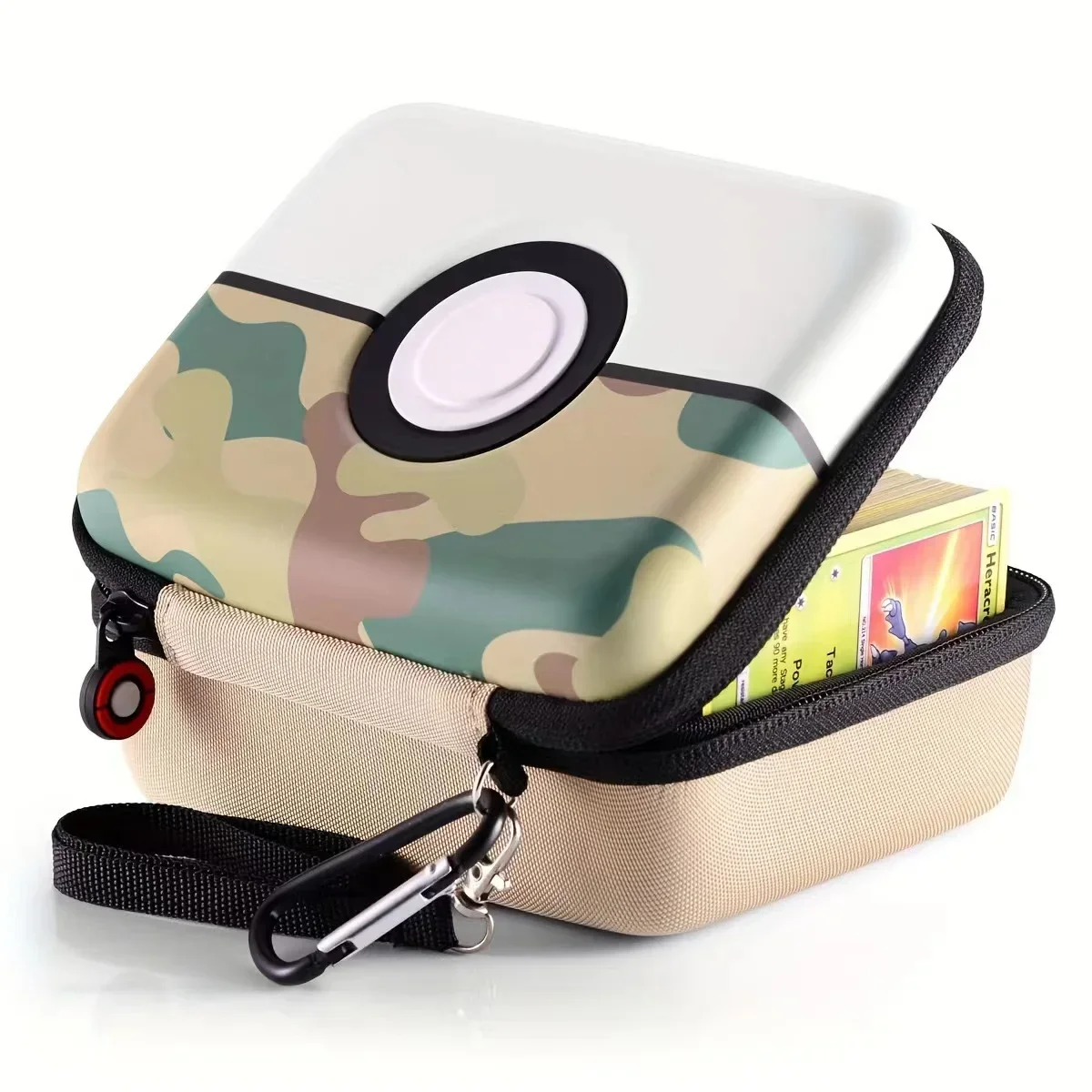 400Pcs Pokemon Game Cards Capacity Cards Holder Album Hard Case Card Holder Book Earphone Storage Box Christmas Gifts - view 4