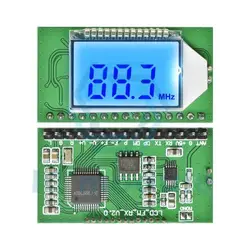 PLL LCD 87-108MHz moduł odbiornik radiowy FM mikrofon bezprzewodowy Stereo płyta cyfrowa redukcja szumów