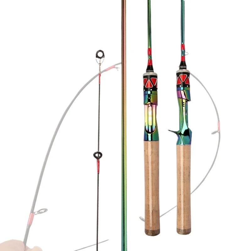 

7-Color Carbon UL Soft Tip Trout，Chub Micro Lure Spinning Rod 1.68M ，Interlocking Sections ， Ideal for Ultralight Finesse