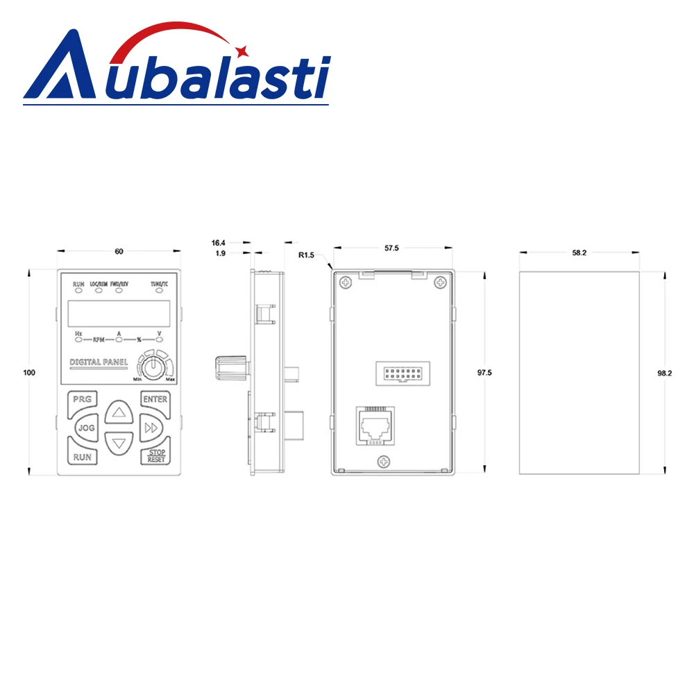 Aubalasti-محول VFD عالمي لمحرك المغزل باستخدام الحاسب الآلي ، سلسلة MK300N ، 400 واط ، 11KW ، 220 فولت ، 380 فولت