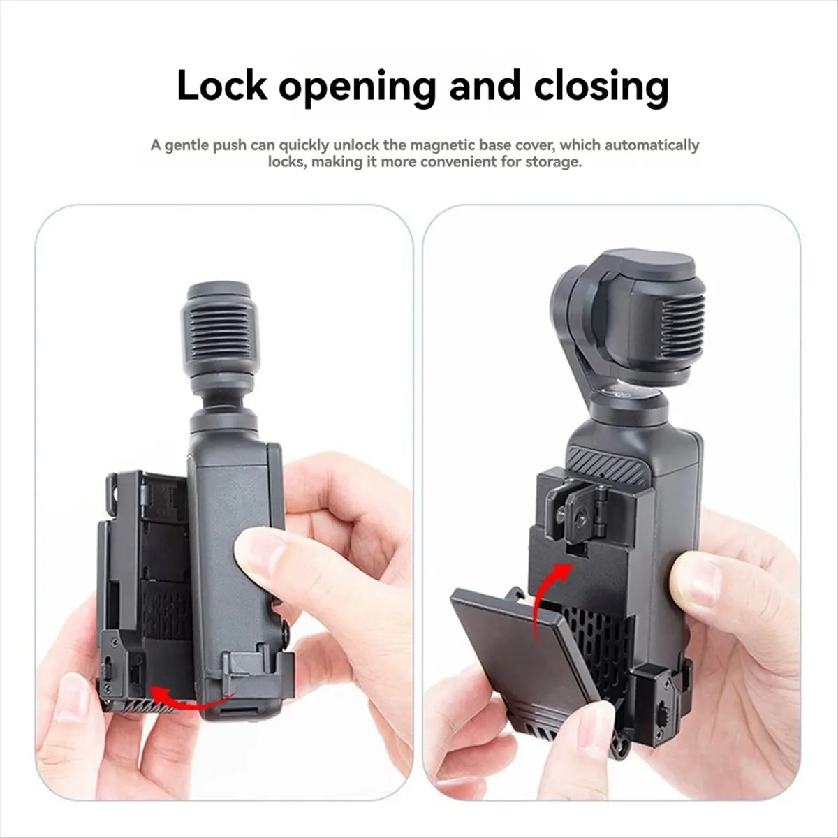 ♬◤Popular Style  ◥ Adjustable Stand Quick Release Magnetic Mount for Pocket 3 Multi-Function Adapter for Pocket 3