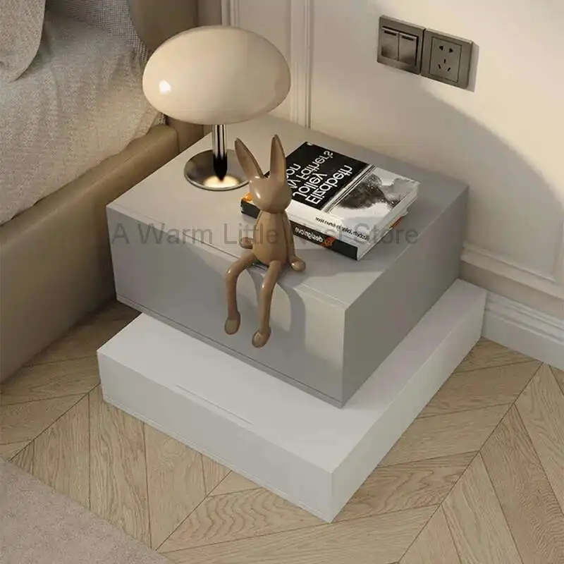 

Bedroom Modern Night Table Small Nordic Minimalist Drawers Storage Nightstands Home Hotel Mesitas De Noche Salon Furniture