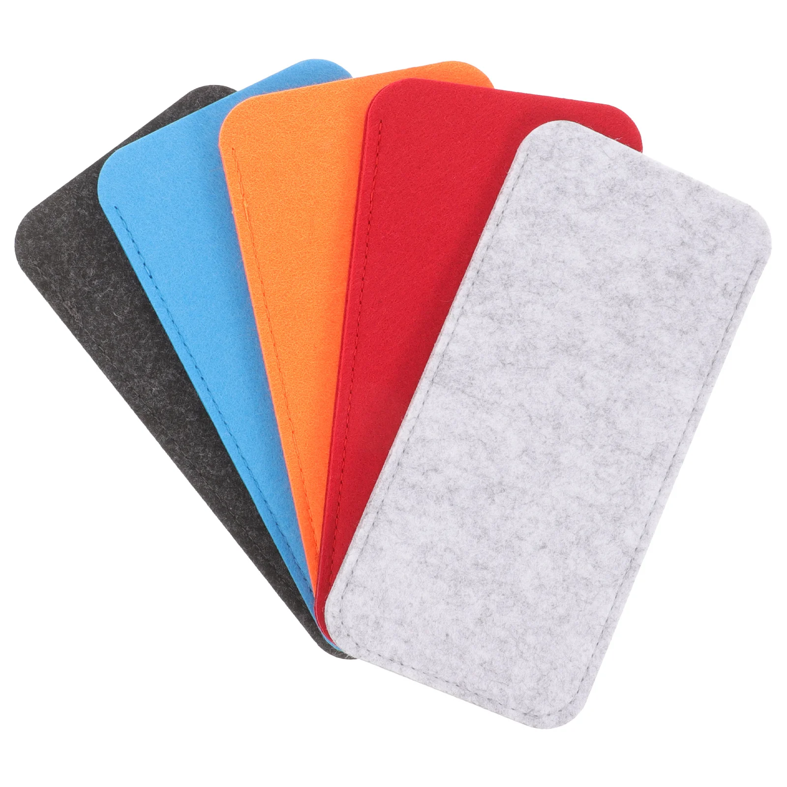 

5Pcs Glasses Pouch Sunglass Travel Case Scratch Resistant Eyeglasses Storage Sleeve Glasses Pouch Sunglass Holder