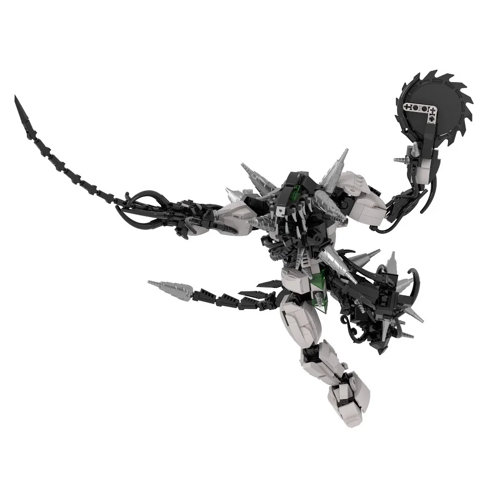 MOC Skibidi Toilette Migliorata Parassita Bestia Trapano Uomo Building Block Modello Scienziato Fotocamera Altoparlante Giocattoli Regali di compleanno per bambini