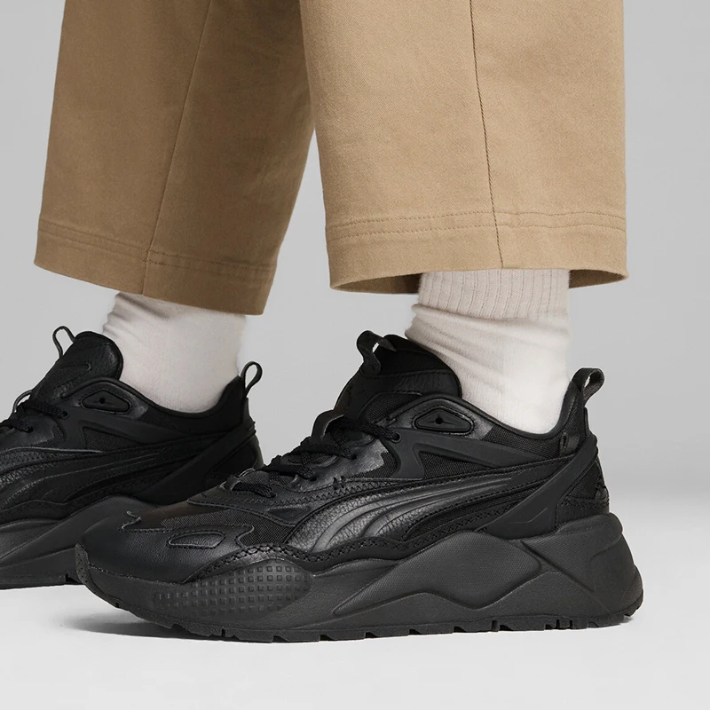 

Puma, новинка 2024, унисекс, противоскользящая дышащая прочная модная повседневная обувь на шнуровке 398202-02