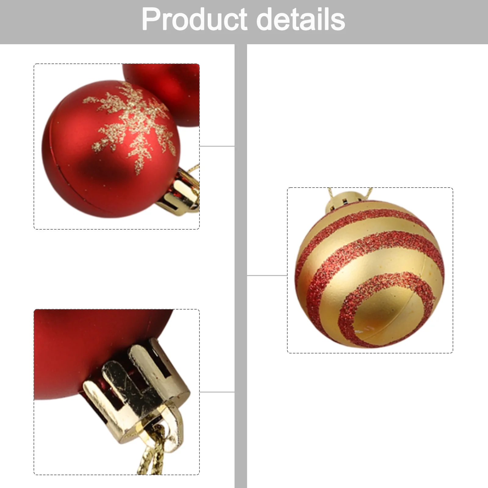 Ornaments Christmas Ball Tree Decor Xmas Ball For Festival 4cm For Holiday Wedding Party Brand New High Quality