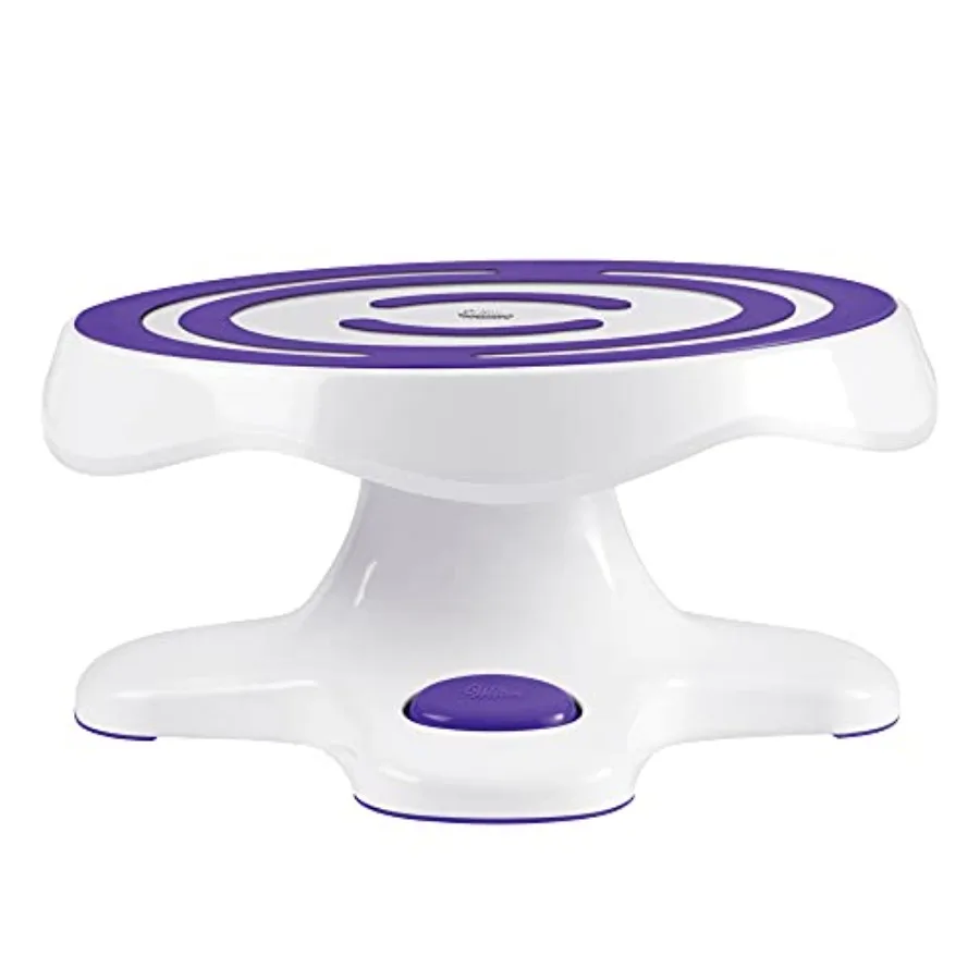 

Tilt-N-Turn Ultra Cake Turntable and Cake Stand - Decorate Cakes with A Smooth Turning and Easy Tilting Turntable, 12 x 7-Inch