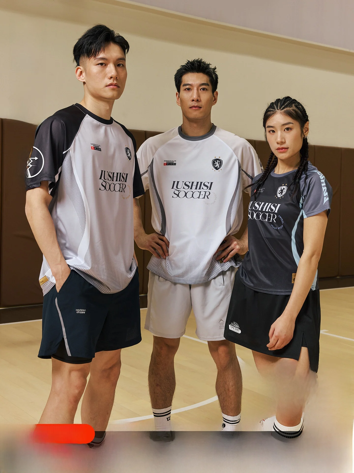 

LUISI 2026 Новая спортивная футболка из полиэстера с круглым вырезом, 20-скоростная, с принтом, повседневная, для активного отдыха