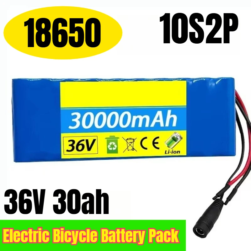 

36V 30ah 18650 10S2P Electric Bicycle Battery Pack