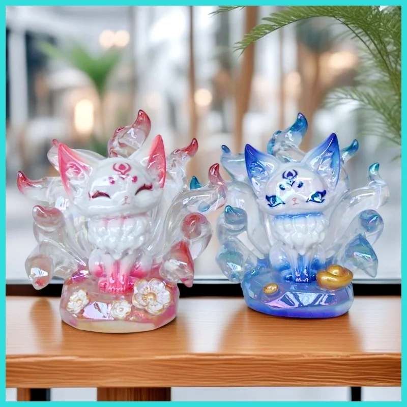 

Новая девятихвостая лиса, сказочная слепая коробка, Chaozhou, игровая кукла, креативное китайское шикарное украшение для рабочего стола, загадочная коробка, сюрприз, подарок на день рождения