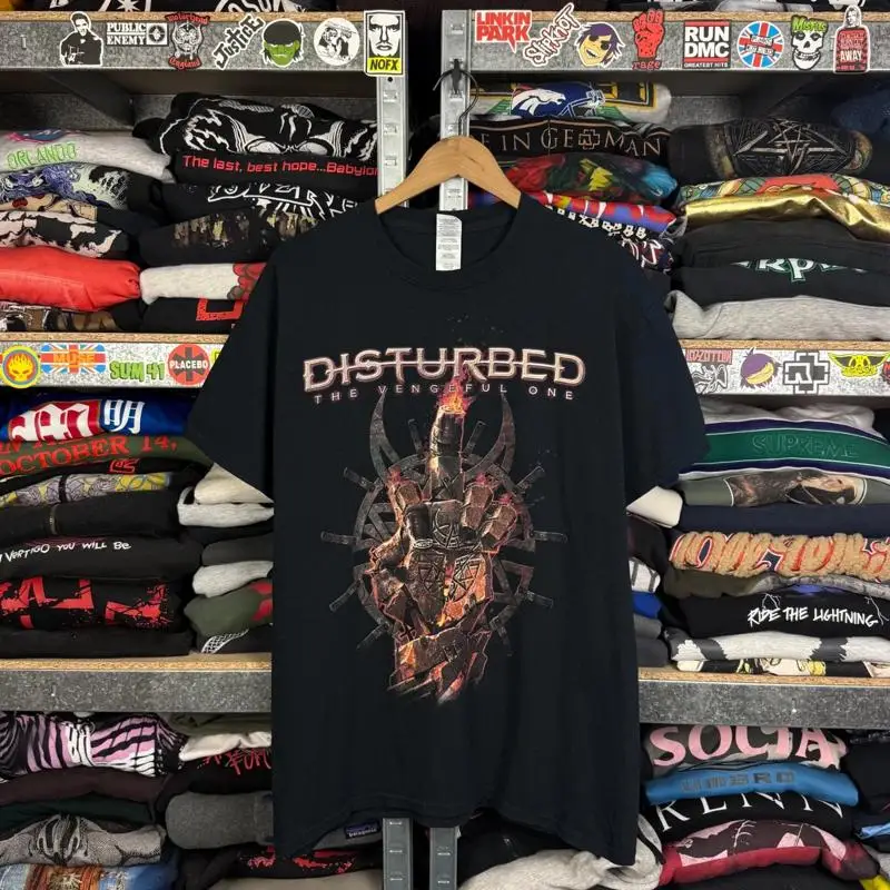 Disturbed The Vengeful One World Tour 2017 T-Shirt