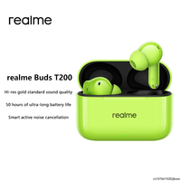 realme Buds T200 Earphones Wireless Bluetooth 5.4 Headphones 32dB Active Noise Cancelling Headset 50 Hour Battery Bluetooth IP55