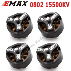 EMAX 0802 15500KV 1,5 mm bezszczotkowy silnik do drona wyścigowego w pomieszczeniach / część zamienna Tinyhawk S Performance