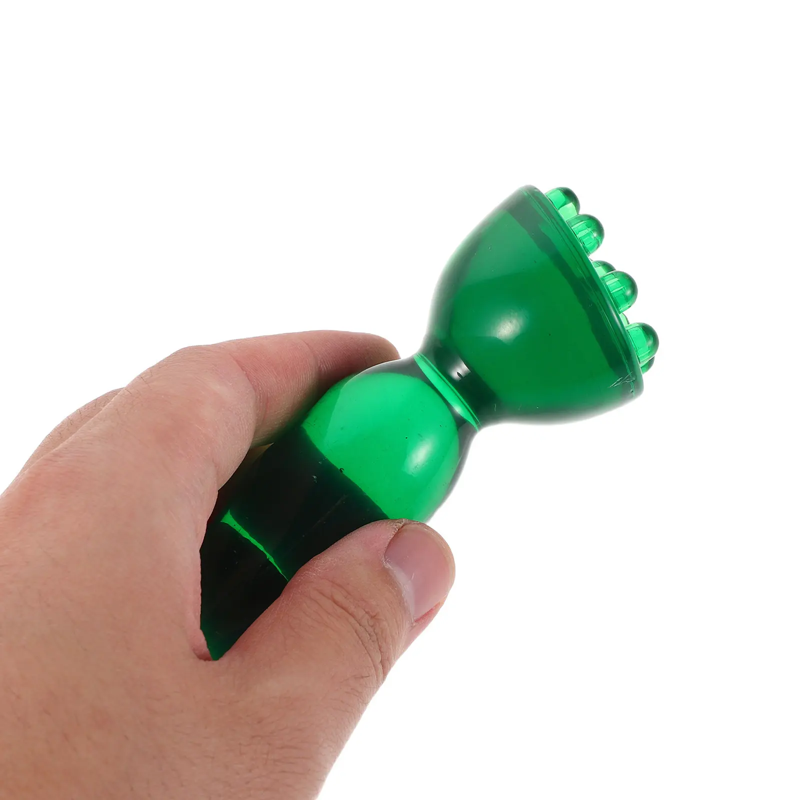 

2Pcs Lotus Head Resin Massage Stick Acupressure Deep Tissue Facial Scalp Trigger Point Tool Manual Full Body Relaxation Wand