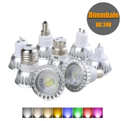 Dimmable LED MR16 24V Spotlight GU5.3 E12 E14 E27 GU10 B22 10W High Efficiency White Light Replace 50W Halogen Home Lighting