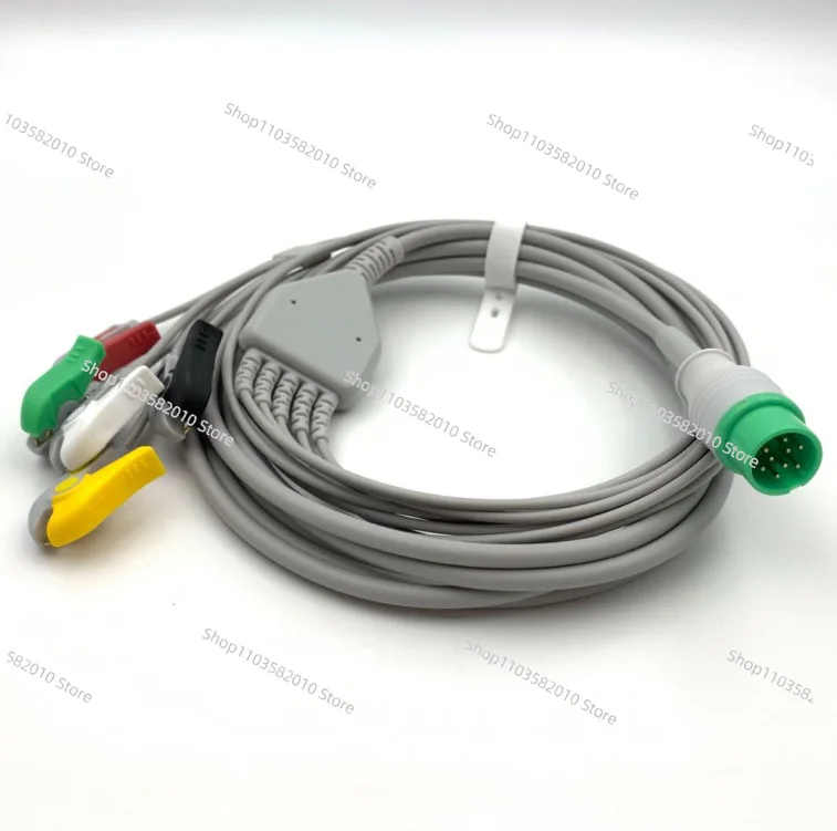 Compatible with Yongkang E12 Integrated 5-lead Wire, European Standard Clamp Style Yongkang Lead Wire, 9-pin