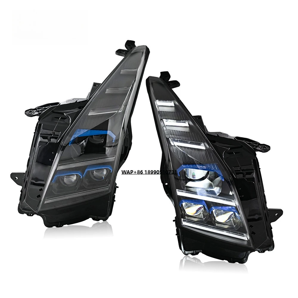 

ATS-A144B Пара автомобильных фар в сборе для Cadillac ATS ATS-L 2013-2019, передняя фара автомобиля, Plug & Play, автоматическая светодиодная фара