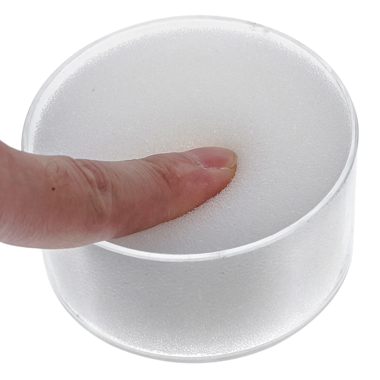 10 Pcs Moisture Cream Round Wet Hand Office Sponge Envelope Finger Moisteners Cup Plastic Sponges Cash Counting Fingertip