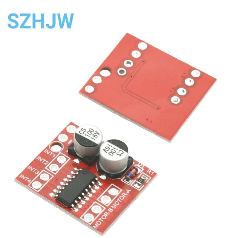 MX1508 DC Motor Driver Module DC 2V-10V 1.5A 2-Way PWM Speed Dual H-Bridge Stepper Motor Driver L298N