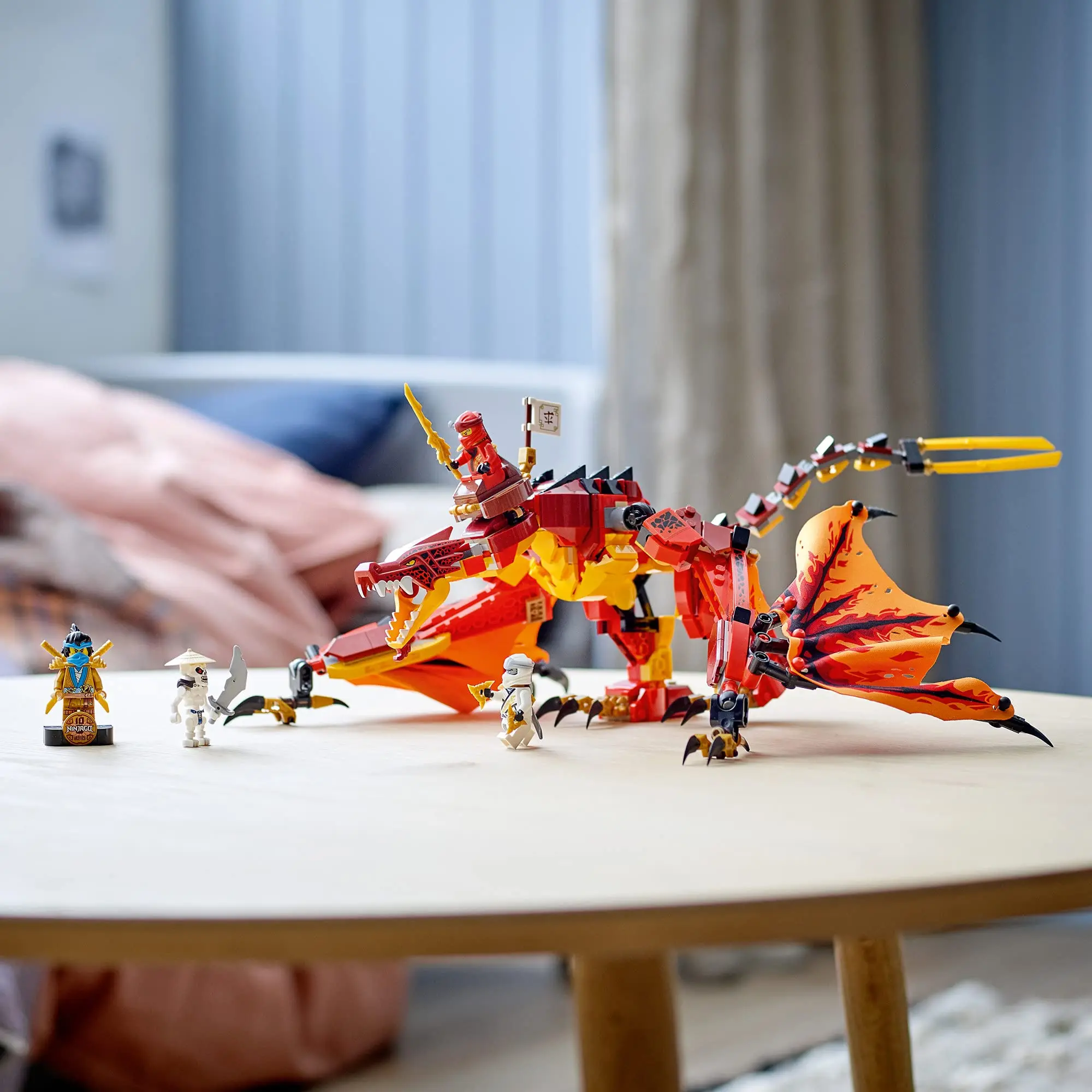 LEGO NINJAGO Legacy Fire Dragon Attack 71753 Ninja Playset