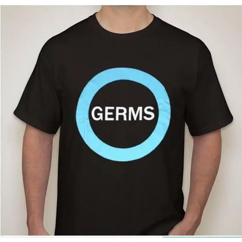 Germs T shirt Punk Rock Underground Music Medal