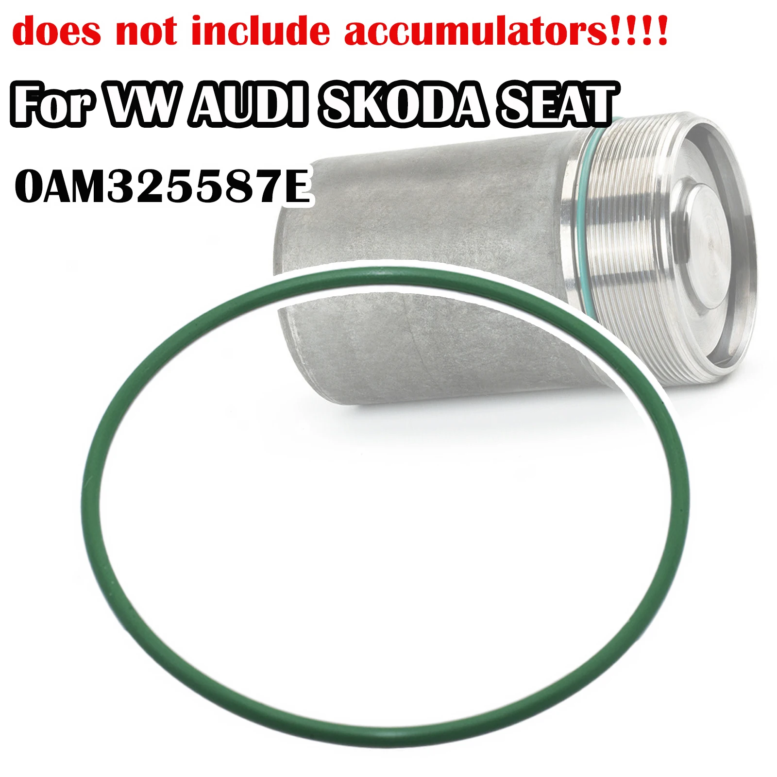 

For VW AUDI SKODA SEAT Accumulator Gasket Sealing O-ring Rubber 7SP Auto Transmission Car Parts Accessories 0AM DSG DQ200 OCW