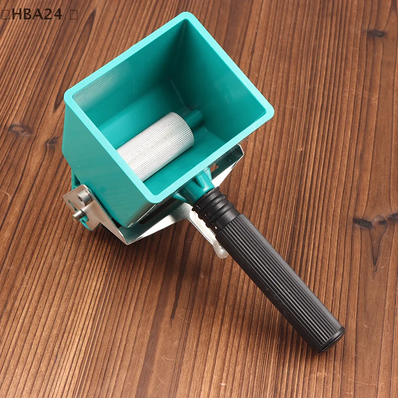 Rodillo de mano para carpintería, aplicador de pegamento portátil de 3 pulgadas, papel tapiz de madera, cepillo de pegamento de cartón, herramientas de decoración Manual
