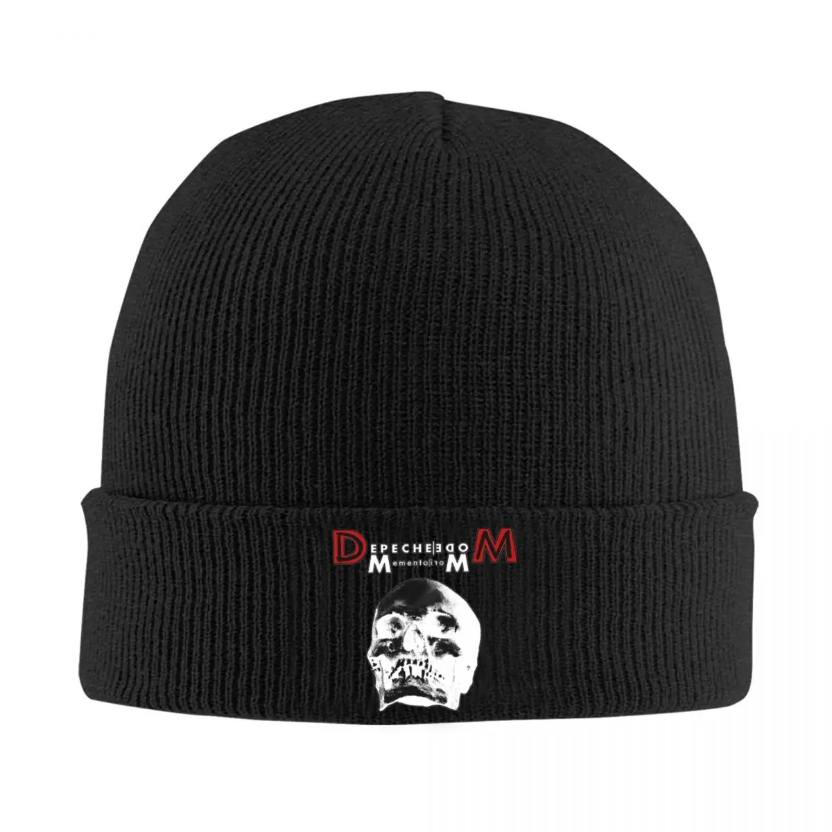 Depeches-Mode World Tour Beanie Hats English Music Band Skullies Beanies Head Wrap Men Women Caps Winter Street Bonnet Hats Gift