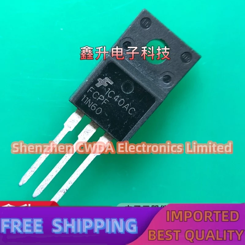 10PCS-20PCS  FCPF11N60 11N60 TO-220F 11A 600V   In Stock Can Be Purchased