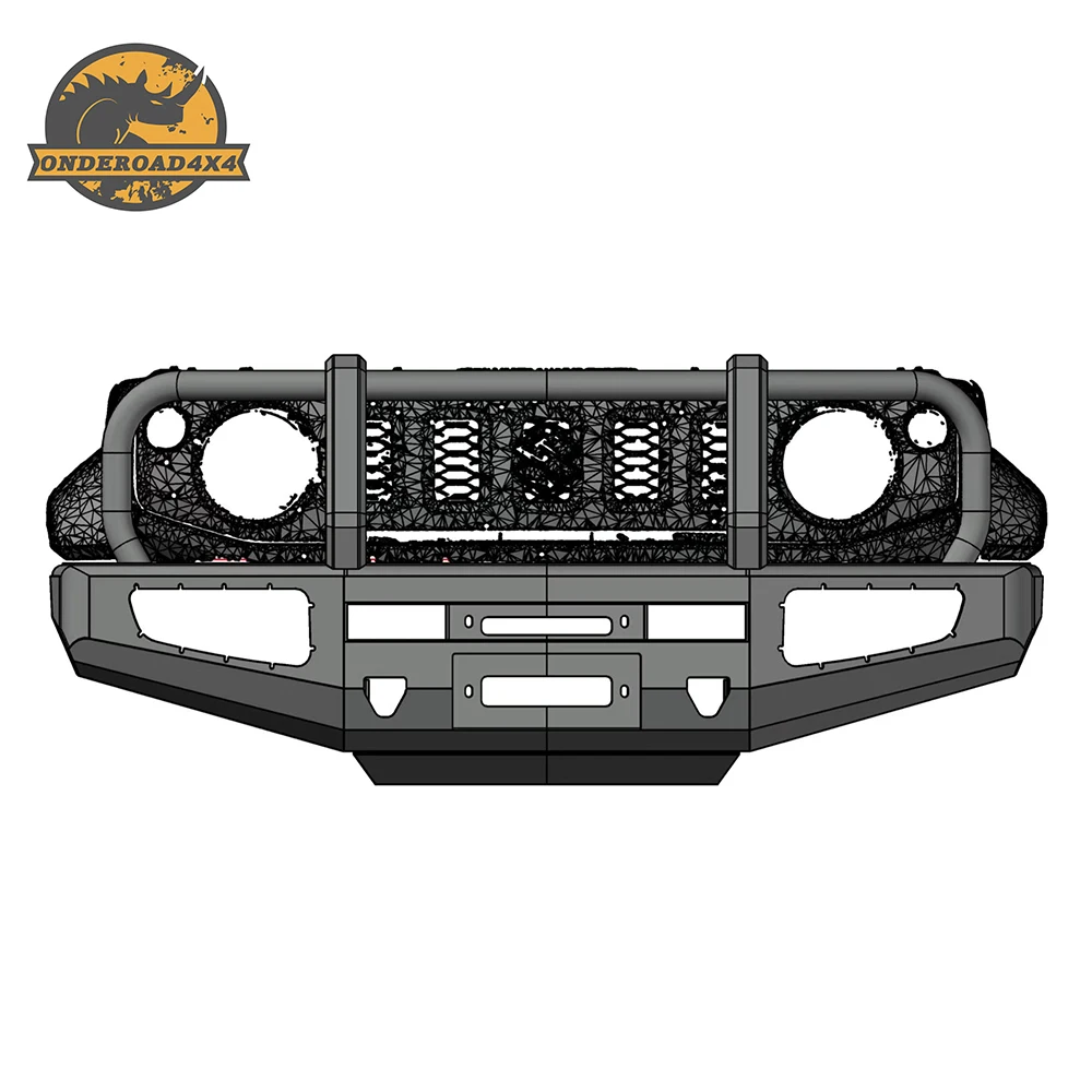 

Wholesalers 4x4 Hot Sale Pick Up Car Accessories Body Kit Fit Front Bumper For 2019 Jimny
