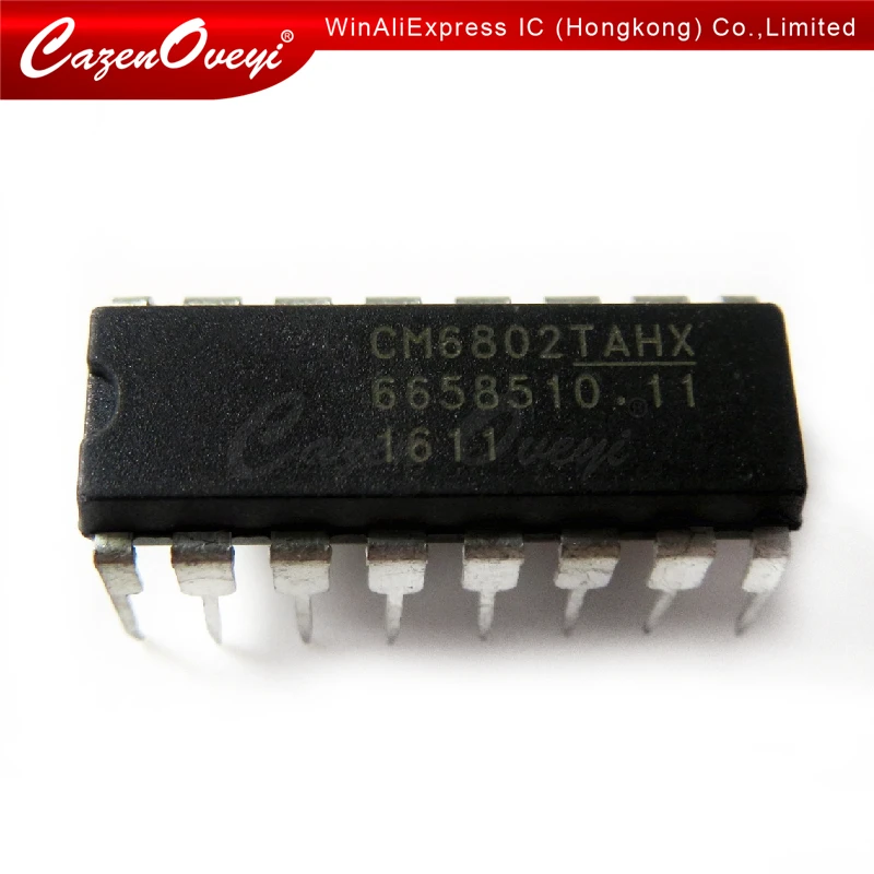 Hot sales 10pcs/lot CM6802 DIP-16 CM6802TAHX DIP16 CM6802SAHG DIP CM6802AHG CM6802BHG
