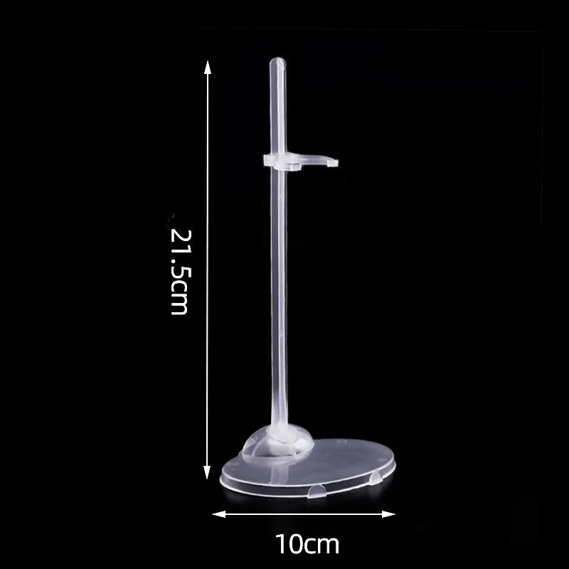 Transparent Stands for 1/6 Dolls Figure Display