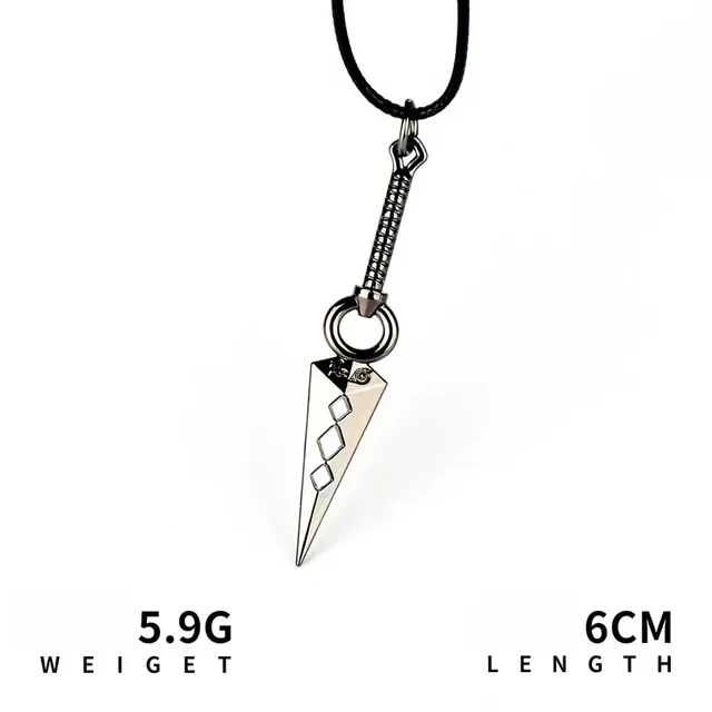 Hot Anime Konoha Halskette Akatsuki Red Cloud Anhänger Uzumaki Anime Zubehör Schlüsselbund Cosplay Akatsuki Itachi Cartoon Schmuck