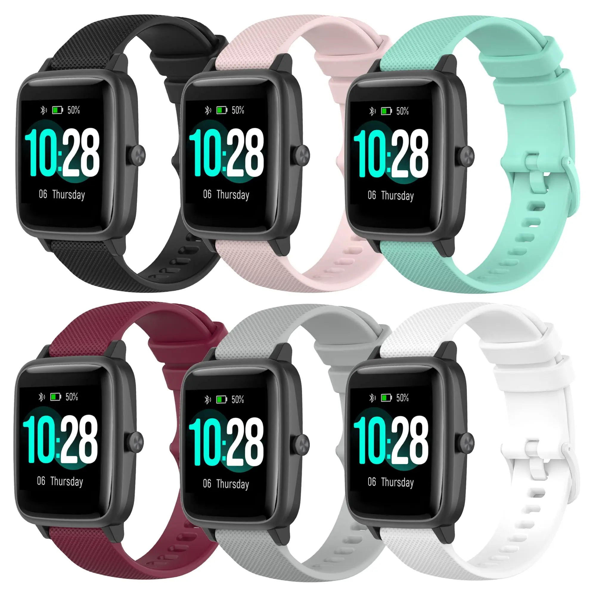 Soft Silicone Strap For Blackview R3/R3Pro/X3Pro/R5/R2 Smartwatch Quick Release Belts For Blackview R3 Pro Correa Wrist Bands