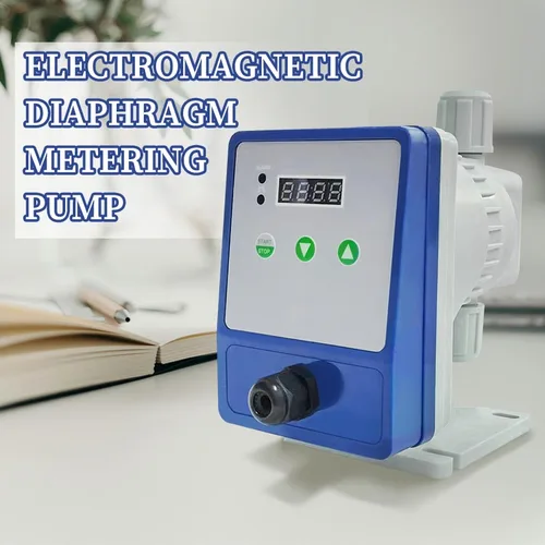 Imagen 2 del producto Bomba dosificadora de cloro químico microácido líquido para tratamiento de agua, bomba de diafragma electromagnético